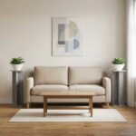 vidaXL Stojan na rastliny 2 pcs Sivá Sonoma 25 x 25,5 x 80,5 cm – Obrázok 4