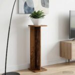 vidaXL Stojan na rastliny 2 pcs Staré drevo 25 x 25,5 x 80,5 cm – Obrázok 4