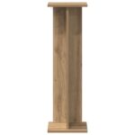 vidaXL Stojan na rastliny Remeselný Dub 25 x 25,5 x 80,5 cm – Obrázok 5