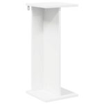 vidaXL Stojan na rastliny Biely 25 x 25,5 x 60,5 cm Konštruované drevo – Obrázok 2