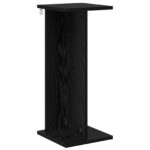 vidaXL Stojan na rastliny Čierny Dub 25 x 25,5 x 60,5 cm – Obrázok 2