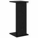 vidaXL Stojan na rastliny Čierny Dub 25 x 25,5 x 60,5 cm – Obrázok 7