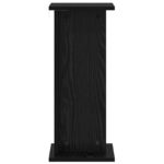 vidaXL Stojan na rastliny 2 pcs Čierny Dub 25 x 25,5 x 60,5 cm – Obrázok 7