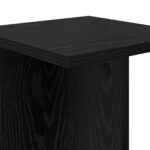 vidaXL Stojan na rastliny 2 pcs Čierny Dub 25 x 25,5 x 60,5 cm – Obrázok 9