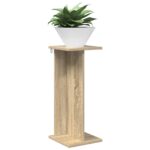 vidaXL Stojan na rastliny Sonoma dub 25 x 25,5 x 60,5 cm – Obrázok 3