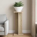 vidaXL Stojan na rastliny Sonoma dub 25 x 25,5 x 60,5 cm – Obrázok 4