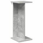 vidaXL Stojan na rastliny 2 pcs Betónovo Sivá 25 x 25,5 x 60,5 cm – Obrázok 5