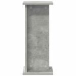 vidaXL Stojan na rastliny 2 pcs Betónovo Sivá 25 x 25,5 x 60,5 cm – Obrázok 7