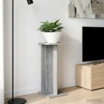 vidaXL Stojan na rastliny 2 pcs Sivá Sonoma 25 x 25,5 x 60,5 cm – Obrázok 4