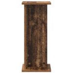 vidaXL Stojan na rastliny 2 pcs Staré drevo 25 x 25,5 x 60,5 cm – Obrázok 7