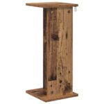 vidaXL Stojan na rastliny 2 pcs Staré drevo 25 x 25,5 x 60,5 cm – Obrázok 8