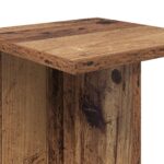 vidaXL Stojan na rastliny 2 pcs Staré drevo 25 x 25,5 x 60,5 cm – Obrázok 9