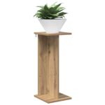 vidaXL Stojan na rastliny 2 pcs Remeselný Dub 25 x 25,5 x 60,5 cm – Obrázok 3