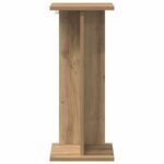 vidaXL Stojan na rastliny 2 pcs Remeselný Dub 25 x 25,5 x 60,5 cm – Obrázok 6
