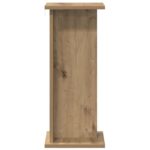 vidaXL Stojan na rastliny 2 pcs Remeselný Dub 25 x 25,5 x 60,5 cm – Obrázok 7
