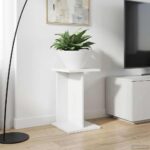 vidaXL Stojan na rastliny 2 pcs Biely 25 x 25,5 x 40,5 cm