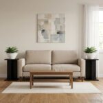vidaXL Stojan na rastliny 2 pcs Čierny Dub 25 x 25,5 x 40,5 cm – Obrázok 4