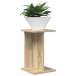 vidaXL Stojan na rastliny 2 pcs Sonoma dub 25 x 25,5 x 40,5 cm – Obrázok 3