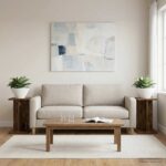 vidaXL Stojan na rastliny 2 pcs Údený Dub 25 x 25,5 x 40,5 cm – Obrázok 5
