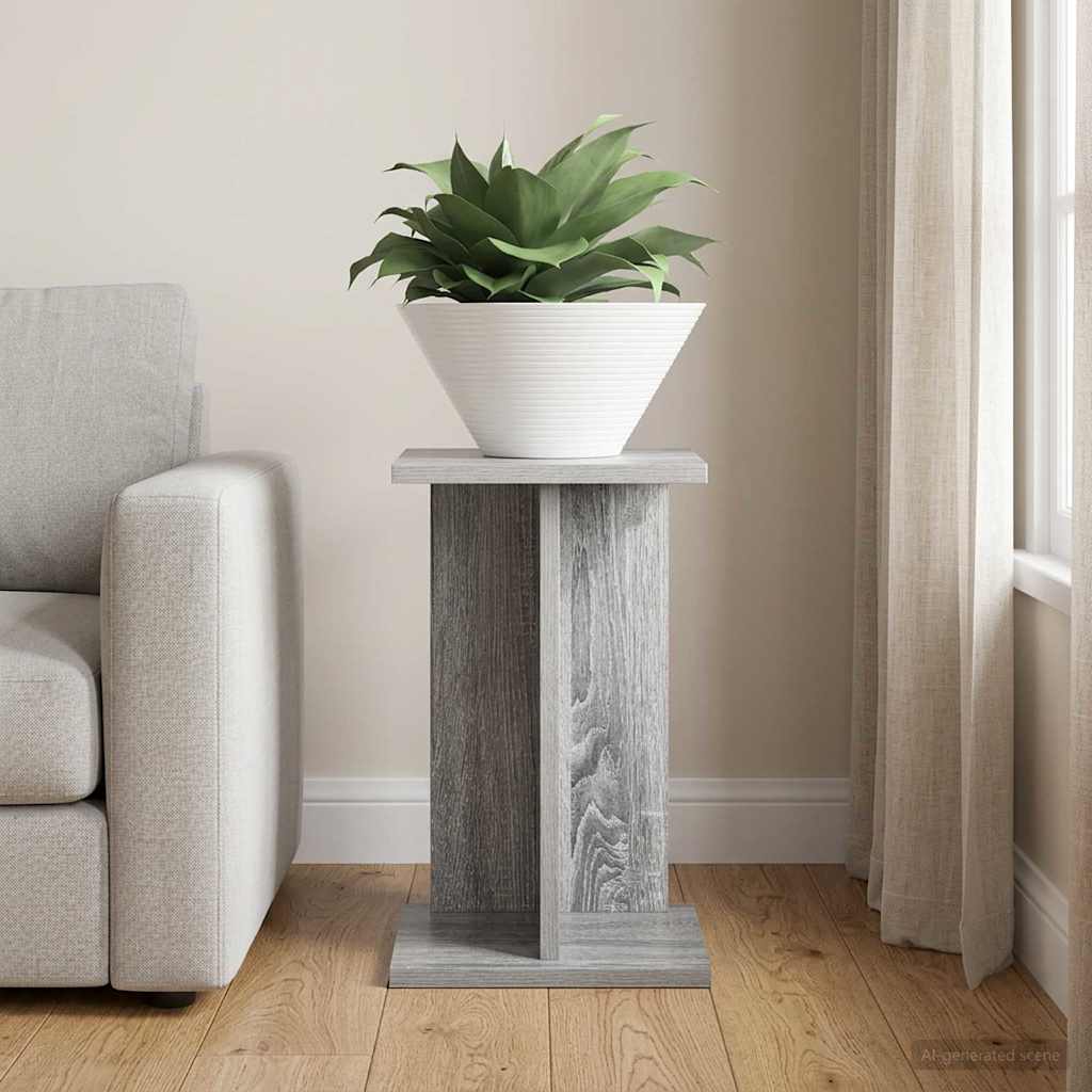 899684_1.jpg vidaXL Stojan na rastliny Sivá Sonoma 25 x 25,5 x 40,5 cm – Obrázok 1