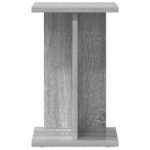 vidaXL Stojan na rastliny 2 pcs Sivá Sonoma 25 x 25,5 x 40,5 cm – Obrázok 6