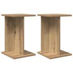 vidaXL Stojan na rastliny 2 pcs Remeselný Dub 25 x 25,5 x 40,5 cm – Obrázok 2