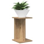 vidaXL Stojan na rastliny 2 pcs Remeselný Dub 25 x 25,5 x 40,5 cm – Obrázok 3