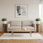 vidaXL Stojan na rastliny 2 pcs Remeselný Dub 25 x 25,5 x 40,5 cm – Obrázok 4