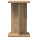 vidaXL Stojan na rastliny 2 pcs Remeselný Dub 25 x 25,5 x 40,5 cm – Obrázok 6