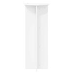 vidaXL Stojan na rastliny 2 pcs Biela Ø40 x 100 cm Kompozitné drevo – Obrázok 7