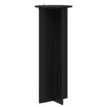 vidaXL Stojan na rastliny 2 pcs Čierna Ø40 x 100 cm Kompozitné drevo – Obrázok 5