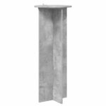 vidaXL Stojan na rastliny 2 pcs Betónovo sivá Ø40 x 100 cm – Obrázok 5