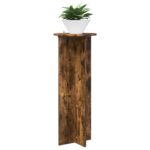 vidaXL Stojan na rastliny 2 pcs Dymový dub Ø40 x 100 cm – Obrázok 3