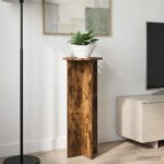 vidaXL Stojan na rastliny 2 pcs Dymový dub Ø40 x 100 cm – Obrázok 4