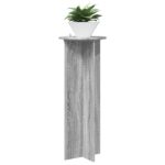 vidaXL Stojan na rastliny 2 pcs Sivá sonoma Ø40 x 100 cm – Obrázok 3