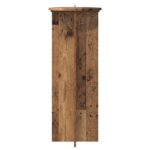vidaXL Stojan na rastliny 2 pcs Staré drevo Ø40 x 100 cm – Obrázok 6
