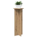 vidaXL Stojan na rastliny 2 pcs Dub artisan Ø40 x 100 cm – Obrázok 3