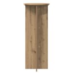 vidaXL Stojan na rastliny 2 pcs Dub artisan Ø40 x 100 cm – Obrázok 8