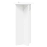 vidaXL Stojan na rastliny 2 pcs Biela Ø40 x 80 cm Kompozitné drevo – Obrázok 5