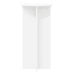 vidaXL Stojan na rastliny 2 pcs Biela Ø40 x 80 cm Kompozitné drevo – Obrázok 7