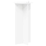 vidaXL Stojan na rastliny 2 pcs Biela Ø40 x 80 cm Kompozitné drevo – Obrázok 8