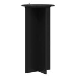 vidaXL Stojan na rastliny 2 pcs Čierna 40 x 40 x 80 cm – Obrázok 5