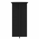 vidaXL Stojan na rastliny 2 pcs Čierna 40 x 40 x 80 cm – Obrázok 7
