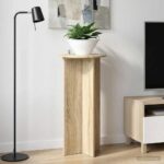 vidaXL Stojan na rastliny 2 pcs Dub sonoma 40 x 40 x 80 cm