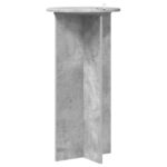 vidaXL Stojan na rastliny 2 pcs Betónovo sivá 40 x 40 x 80 cm – Obrázok 8