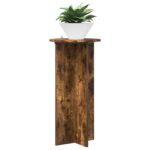 vidaXL Stojan na rastliny 2 pcs Dymový dub 40 x 40 x 80 cm – Obrázok 3