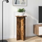 vidaXL Stojan na rastliny 2 pcs Dymový dub 40 x 40 x 80 cm – Obrázok 4