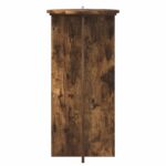 vidaXL Stojan na rastliny 2 pcs Dymový dub 40 x 40 x 80 cm – Obrázok 6