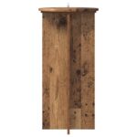 vidaXL Stojan na rastliny 2 pcs Staré drevo 40 x 40 x 80 cm – Obrázok 6