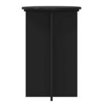 vidaXL Stojan na rastliny 2 pcs Čierna Ø40 x 60 cm Kompozitné drevo – Obrázok 7